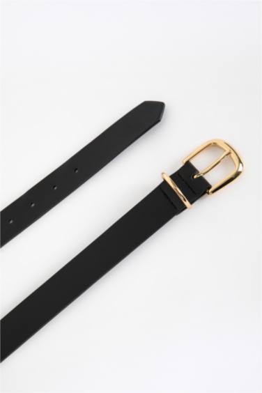 Women Faux Leather Jean Belt