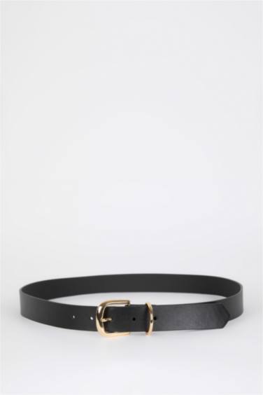 Women Faux Leather Jean Belt