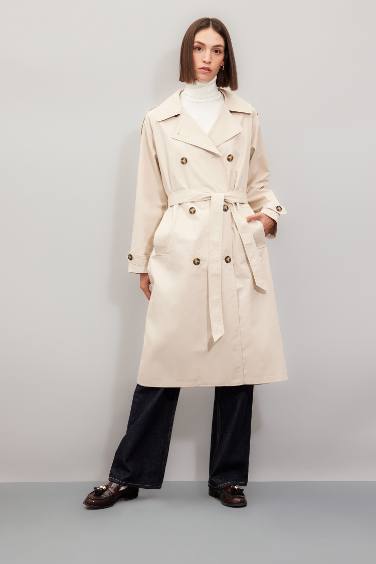 Waterproof Regular Fit Trench Coat