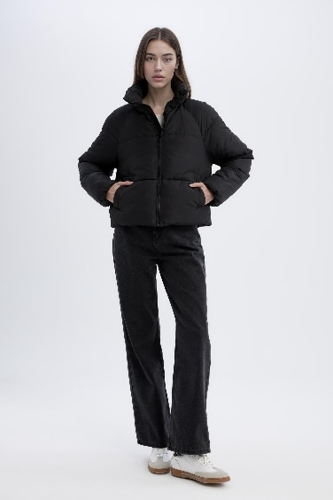 Waterproof Regular Fit Puffer Jacket