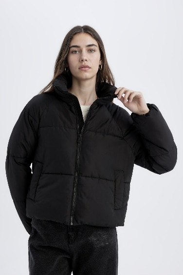 Waterproof Regular Fit Puffer Jacket