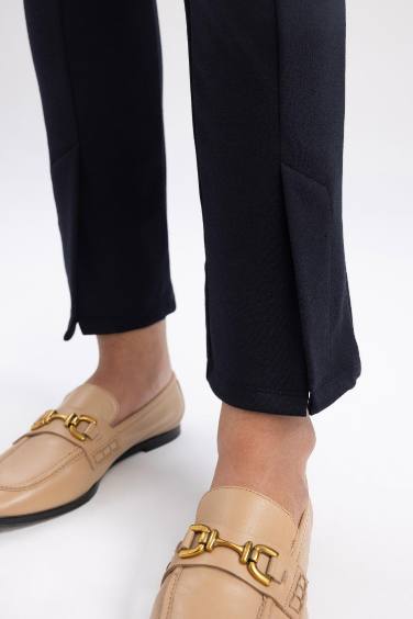 High Waist Short Leg Premium Trousers