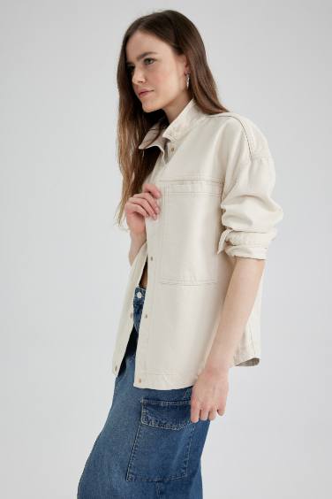 جاكيت جينز قطن