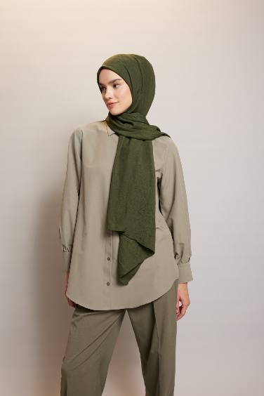 Woman Cotton Hijab Shawl