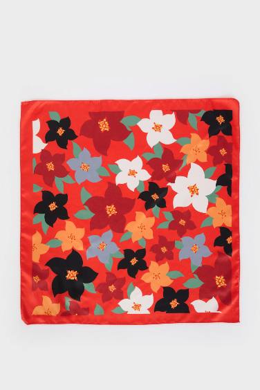 Әйелдерге басып шығарылған тоқыма фуляр