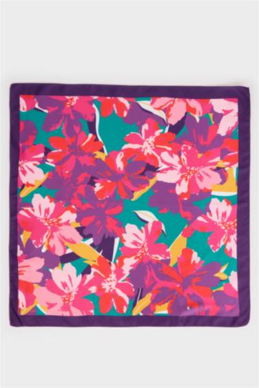 Kadın Desenli Fular - Görsel 2