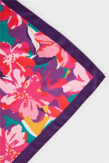 Kadın Desenli Fular - Görsel 3