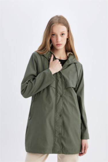 бас киімді былғары астар Жаңбыр Курткасы