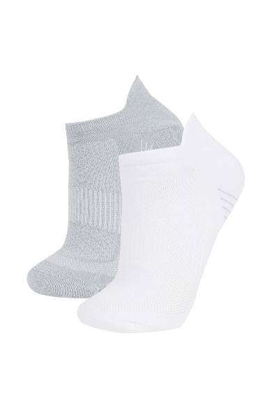 Women Defacto Fit 2 Pack Booties Socks