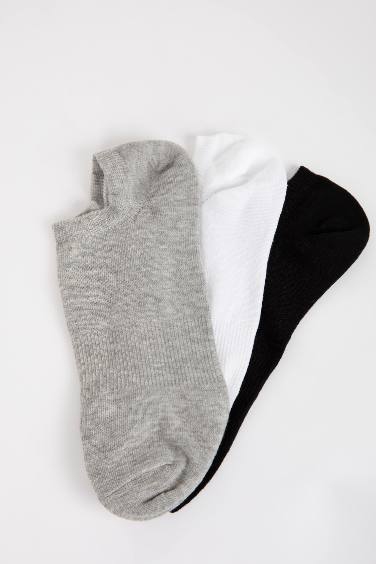 Erkek DeFactoFit 3'lü Pamuklu Spor Çorap