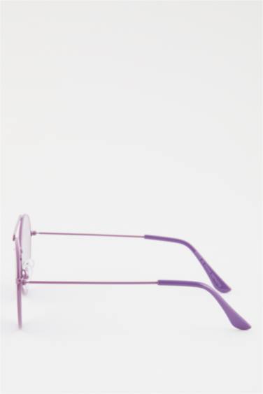 Lunettes de Soleil en métal pour femme