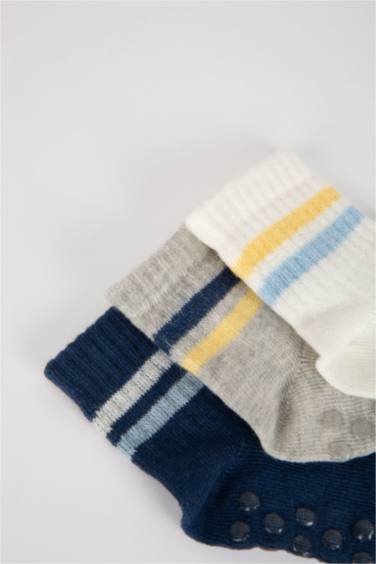 Baby Boy 3 Pack Cotton Long Socks