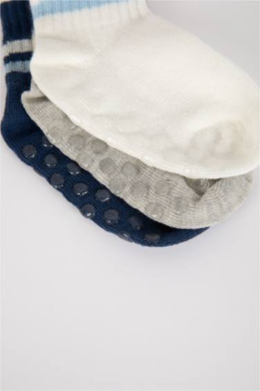 Baby Boy 3 Pack Cotton Long Socks