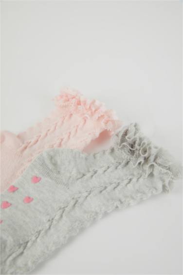 جوارب طويلة قطن من قطعتين