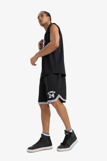 DeFactoFit стандартного кроя спортивные шорты с короткими штанинами из тяжелой ткани