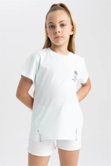 Girl Regular Fit Short Sleeve T-Shirt