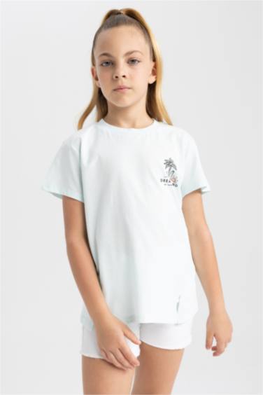 Girl Regular Fit Short Sleeve T-Shirt