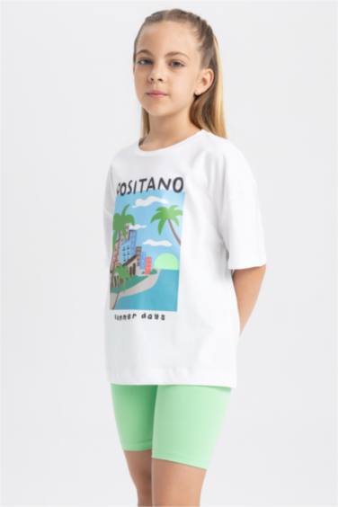 Girl Oversize Fit Short Sleeve T-Shirt