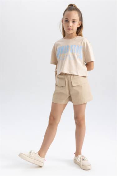 Crop Short Sleeve T-Shirt