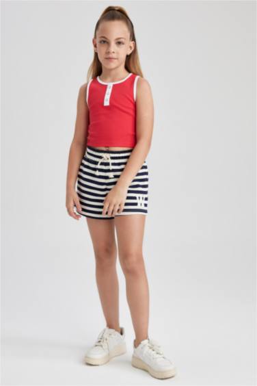 كروب توب بناتي بأزرار