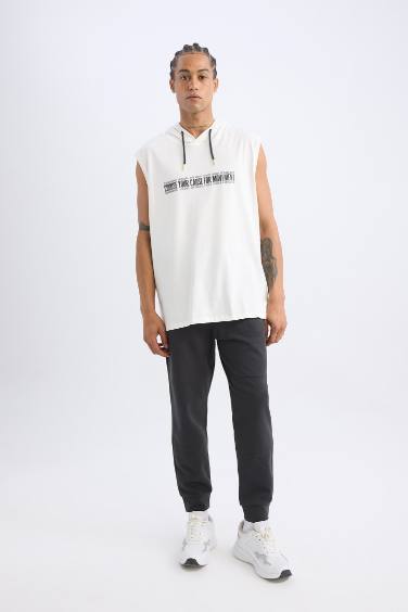 تانك توب سليم فيت بكابيشون بيج فاتح من DeFactoFit