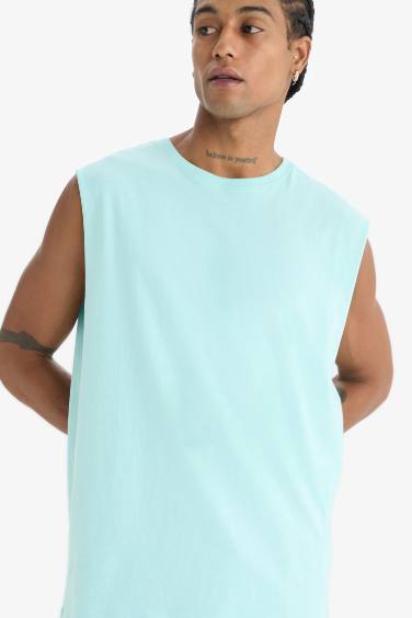 DeFactoFit спортивная футболка с круглым вырезом в стиле boxy fit