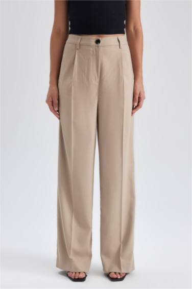 Брюки клеш широкие длинные