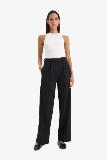 Wide Leg Wide Leg With Pockets Trousers