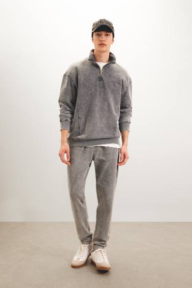 Regular Fit Fleece Pocket Sweatpants