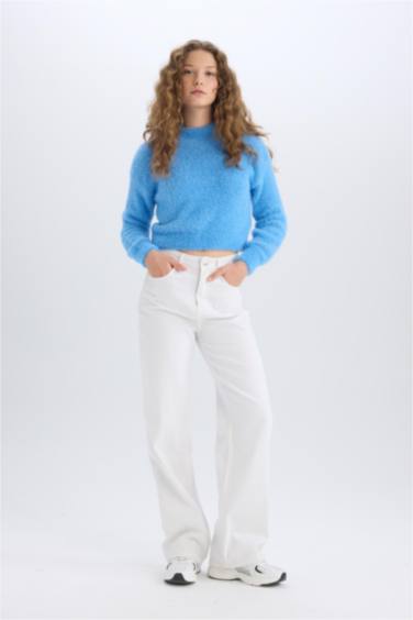 Regular Fit Yarım Balıkçı Yaka Triko Kazak