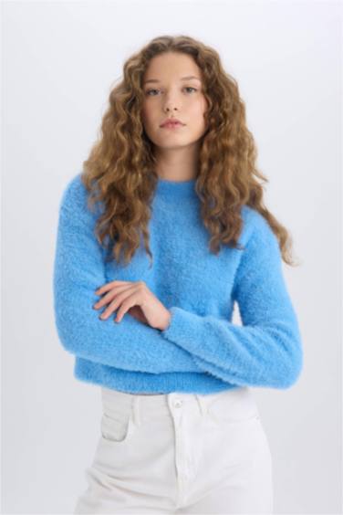 Regular Fit Yarım Balıkçı Yaka Triko Kazak