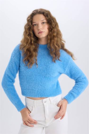 Regular Fit Yarım Balıkçı Yaka Triko Kazak