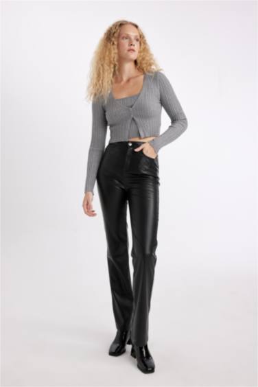 Regular Fit V-Neck Knitwear Cardigan