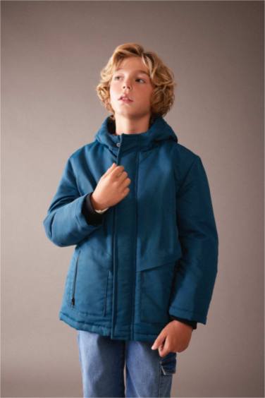 بالطو اولادي بكابيشون صوفي