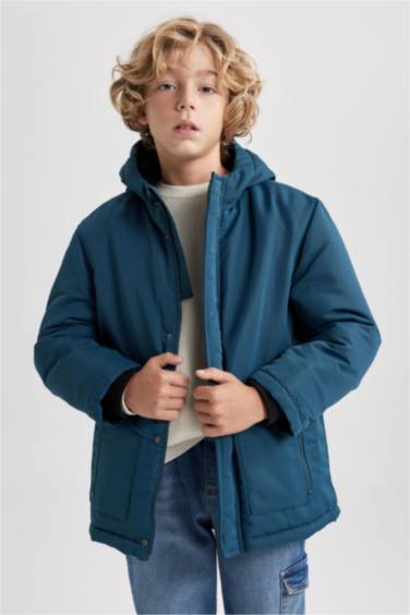 بالطو اولادي بكابيشون صوفي