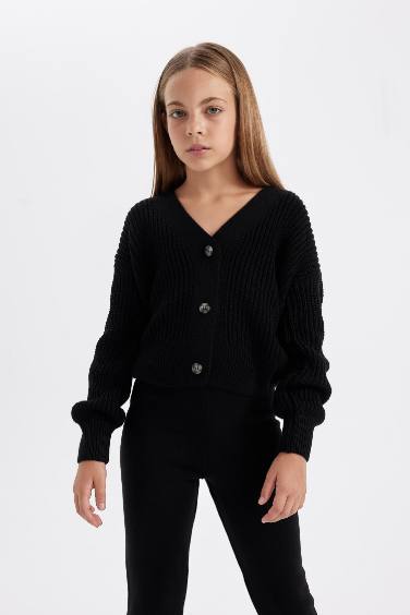 Cardigan Col En V