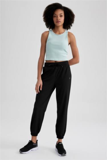 Débardeur de sport en coton à col rond de DeFactoFit