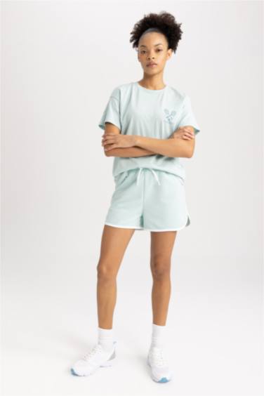 Standard Fit Sports Thin Fabric Shorts