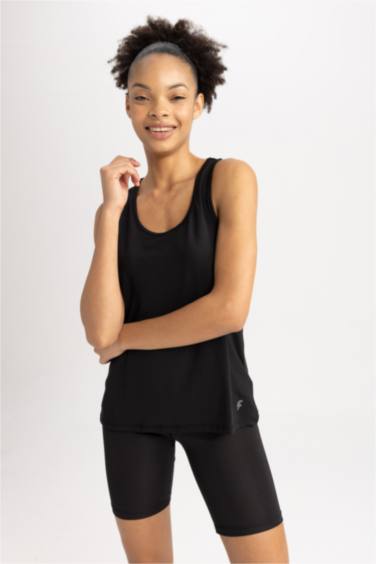 Débardeur de sport à Col rond