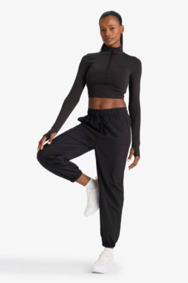 بنطرون بجامة رياضي جوجر قصة عادية بجيب من DeFactoFit