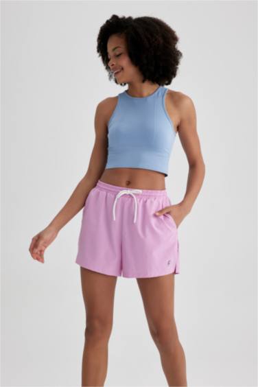 Short En Tissés à coupe standard