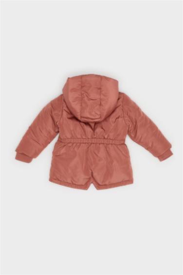 Baby Girl Hooded Puffer Jacket