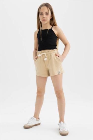 Girl Medium Heavyweight Fabric Shorts