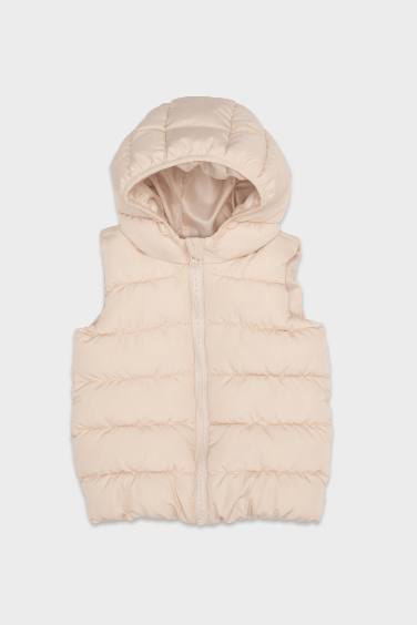 Baby Girl Hooded Vest