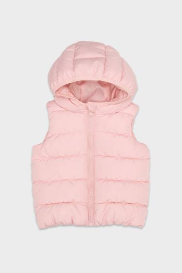 Baby Girl Hooded Vest