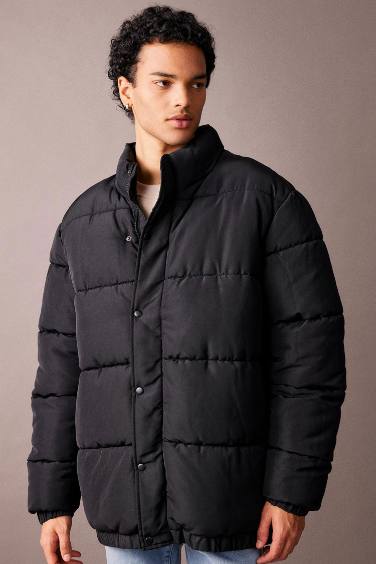 Regular Fit Puffer Jacket