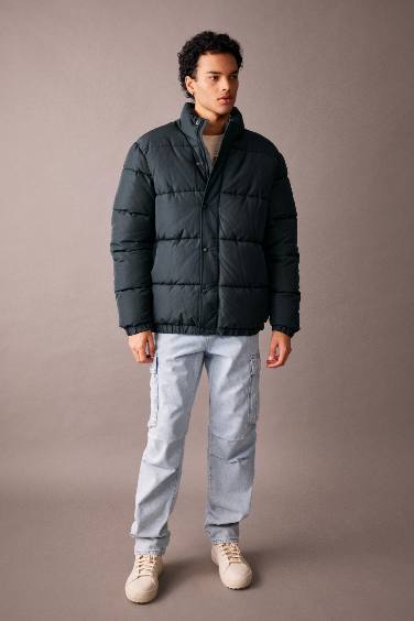 Regular Fit Puffer Jacket