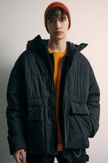 Regular Fit Puffer Jacket