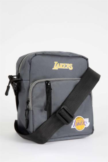 Erkek DeFactoFit NBA Los Angeles Lakers Lisanslı Omuz Çantası