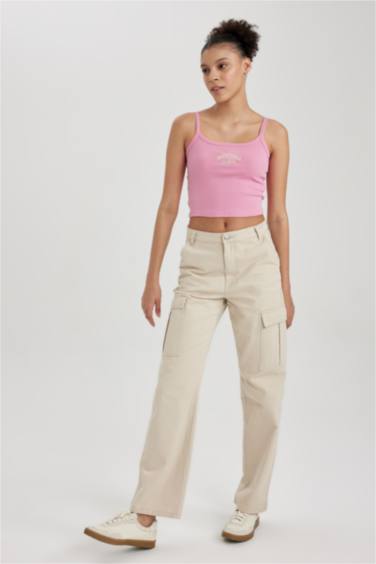 Coool тік пішім габардин Шалбар